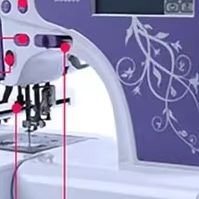 Home Textile Industry - Professional Digital Embroidery Machine,Small LOGO Stitching