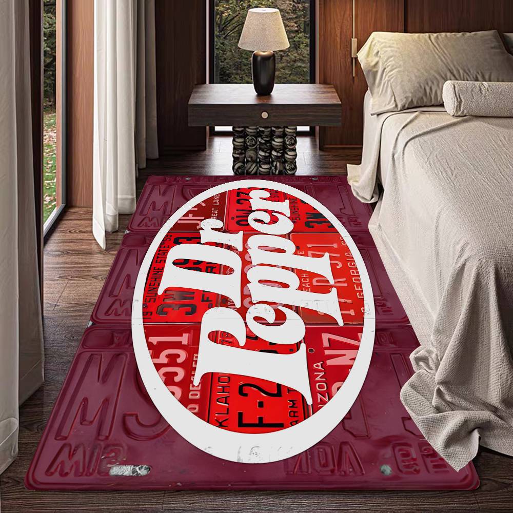 Home Textiles Logo - D-Dr P-Peppers Logo Anime Entrance Door