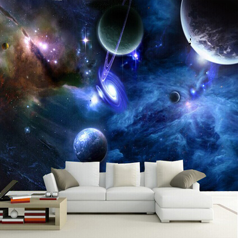 Galaxy Home Textiles - Customized products 3D mural Galaxy universe