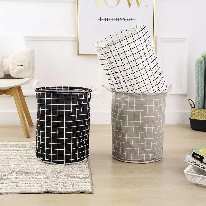 Linum Home Textiles - Large Capacity Foldable Laundry Hamper Home