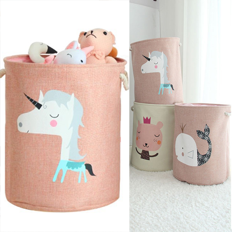 Linum Home Textiles - Home Large Laundry Basket Foldable Storage