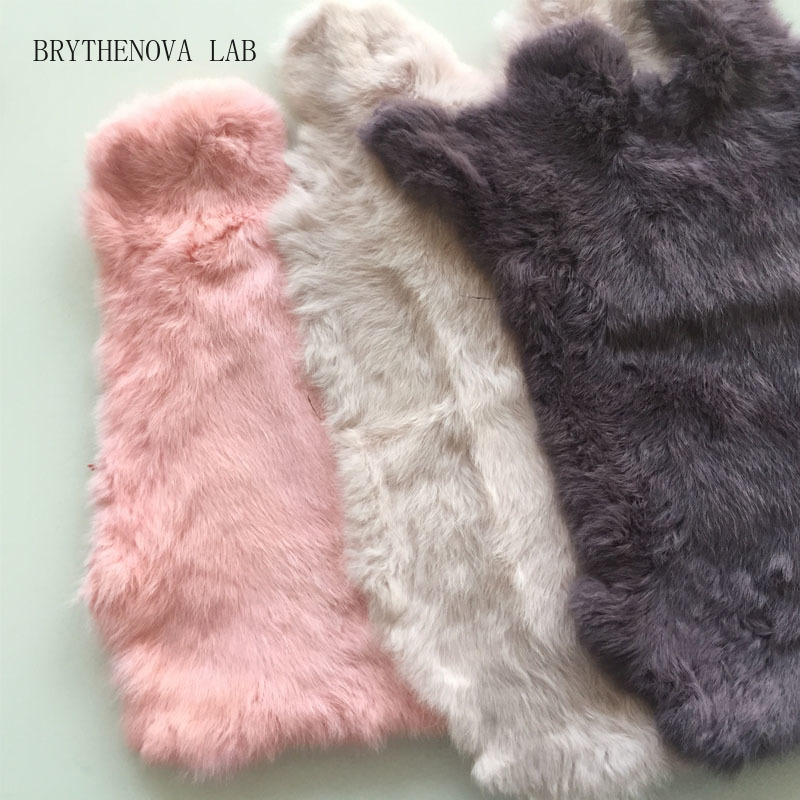 Multicolor Real Rabbit Fur Sal - огляд і ціна Home Textiles Wholesale