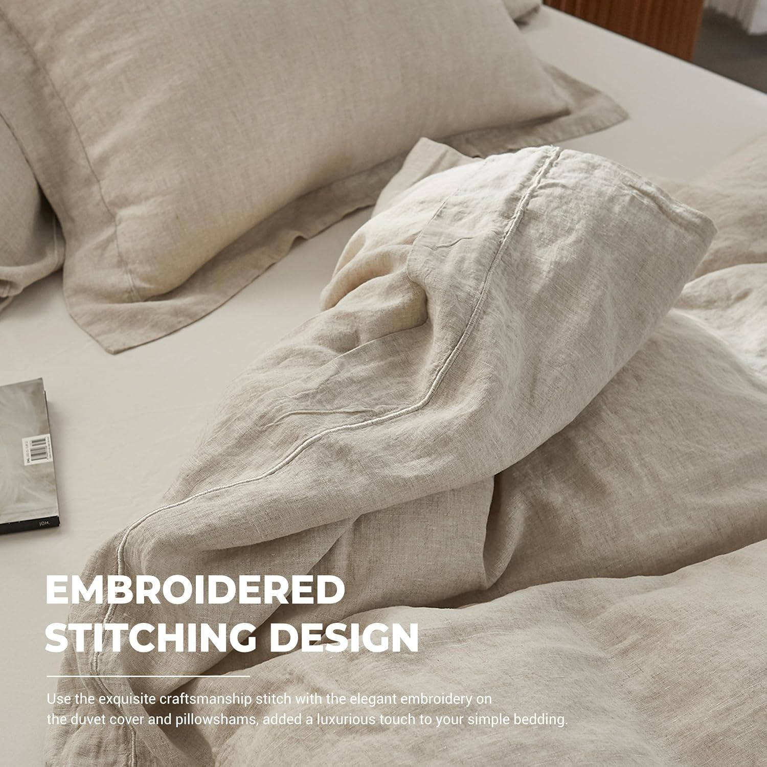 Pure Washed Linen Duvet Cover  - огляд і ціна Linen Duvet Cover
