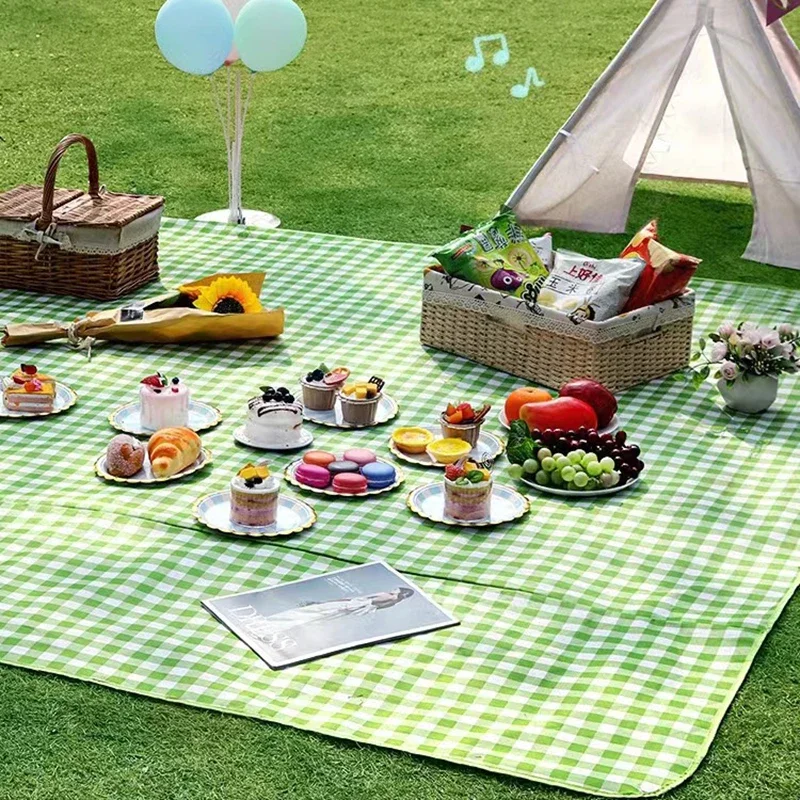200*200cm Portable Camping Mat - огляд і ціна Home Textiles Plaid