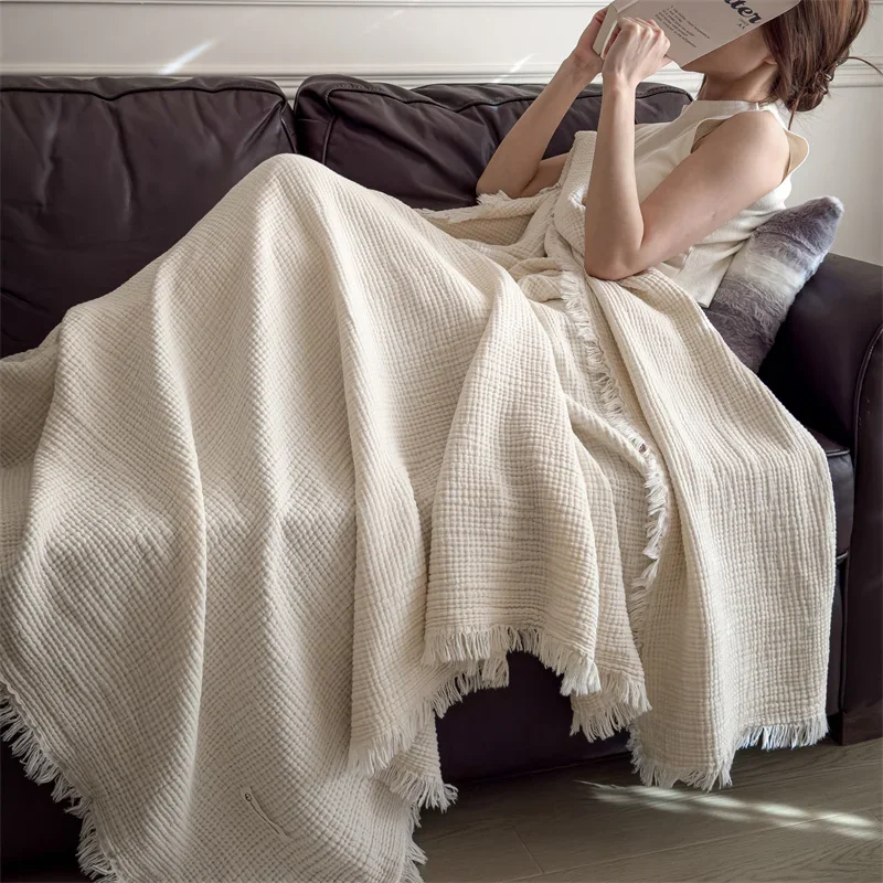 Y Home Tassel Decor Chunky Kni - огляд і ціна Throw Blanket Chunky Knit