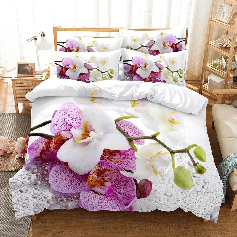 Flowers Bedding Set Duvet Cove - огляд і ціна Linen Duvet Cover