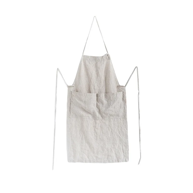 100% Pure Linen Apron Plain-co - огляд і ціна Linum Home Textiles