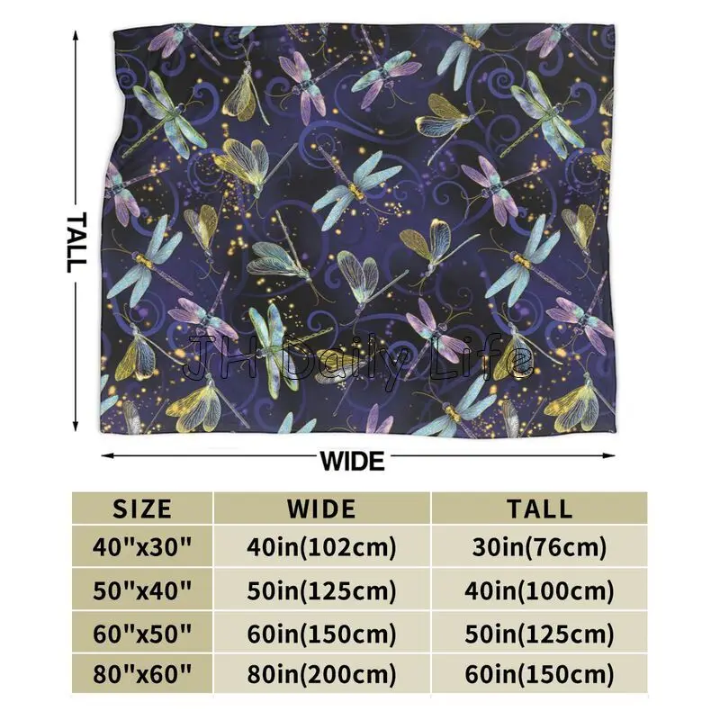 Dragonfly Galaxy Fleece Blanke - огляд і ціна Galaxy Home Textiles