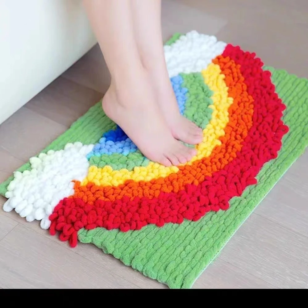 100g/Ball Finger Loop Yarn Thr - огляд і ціна Throw Blanket Chunky Knit