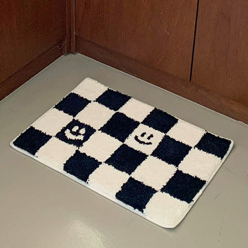 VIKAMA Checkerboard Print Door - огляд і ціна Home Textiles Plaid