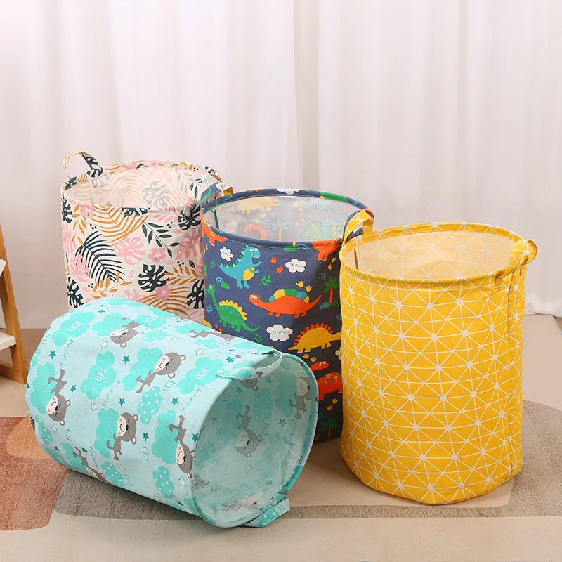 Cotton Linen Print Laundry Bas - огляд і ціна Linum Home Textiles