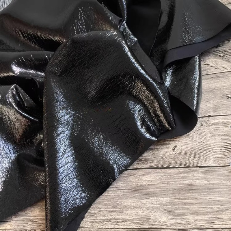 Pure Black Texture PU Leather  - огляд і ціна Home Textiles Wholesale