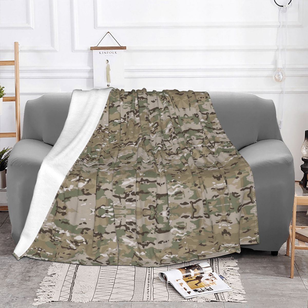 Multicam Knitted Blankets Camo - огляд і ціна Home Textiles Plaid