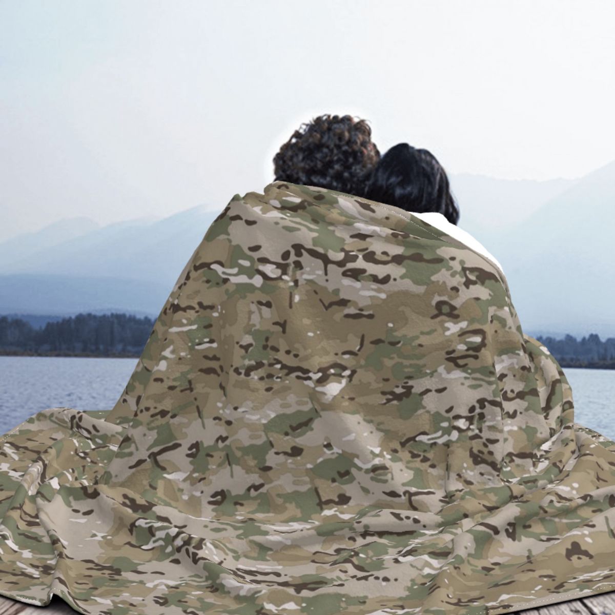 Multicam Knitted Blankets Camo - огляд і ціна Home Textiles Plaid