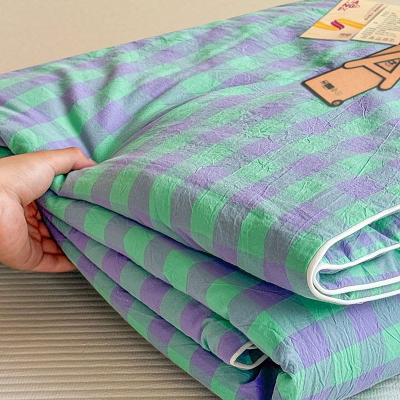 Japanese Plaid Printed Summer  - огляд і ціна Home Textiles Plaid