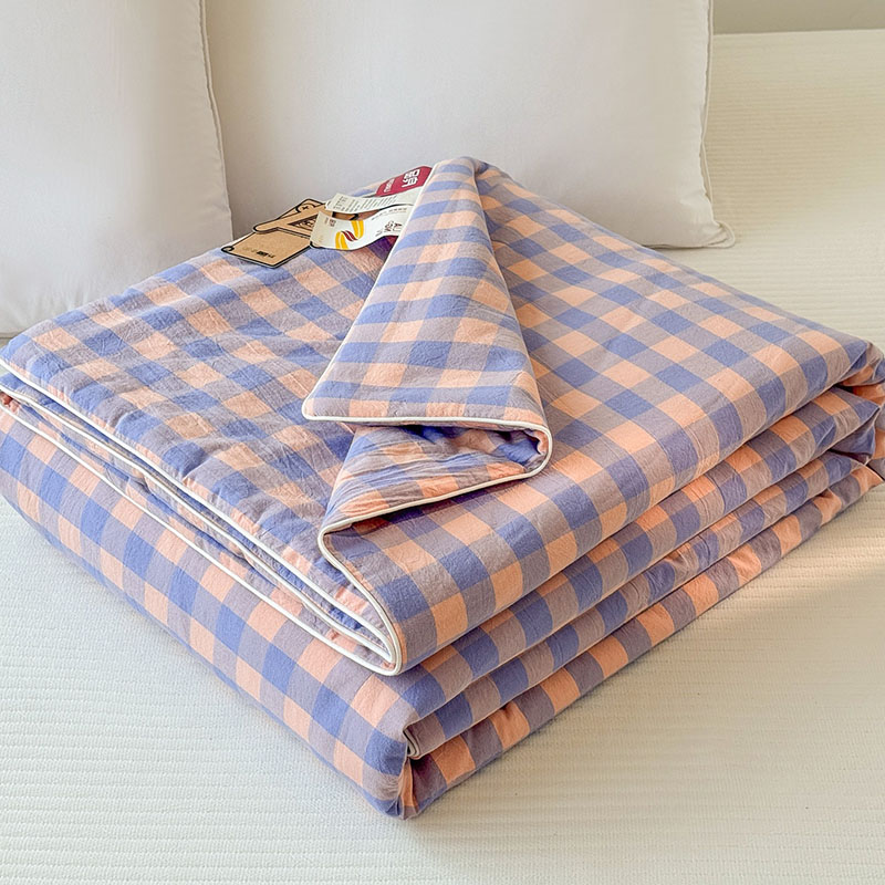 Japanese Plaid Printed Summer  - огляд і ціна Home Textiles Plaid