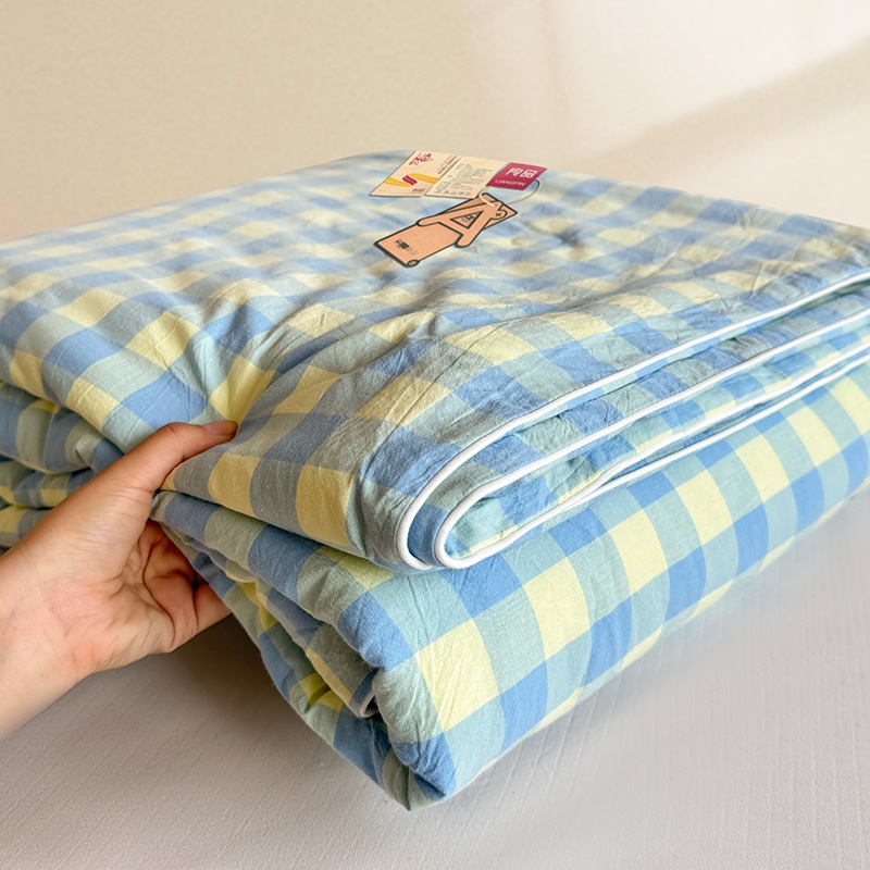 Japanese Plaid Printed Summer  - огляд і ціна Home Textiles Plaid