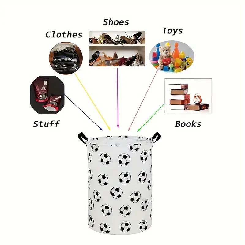 New Print Laundry Basket Porta - огляд і ціна Linum Home Textiles