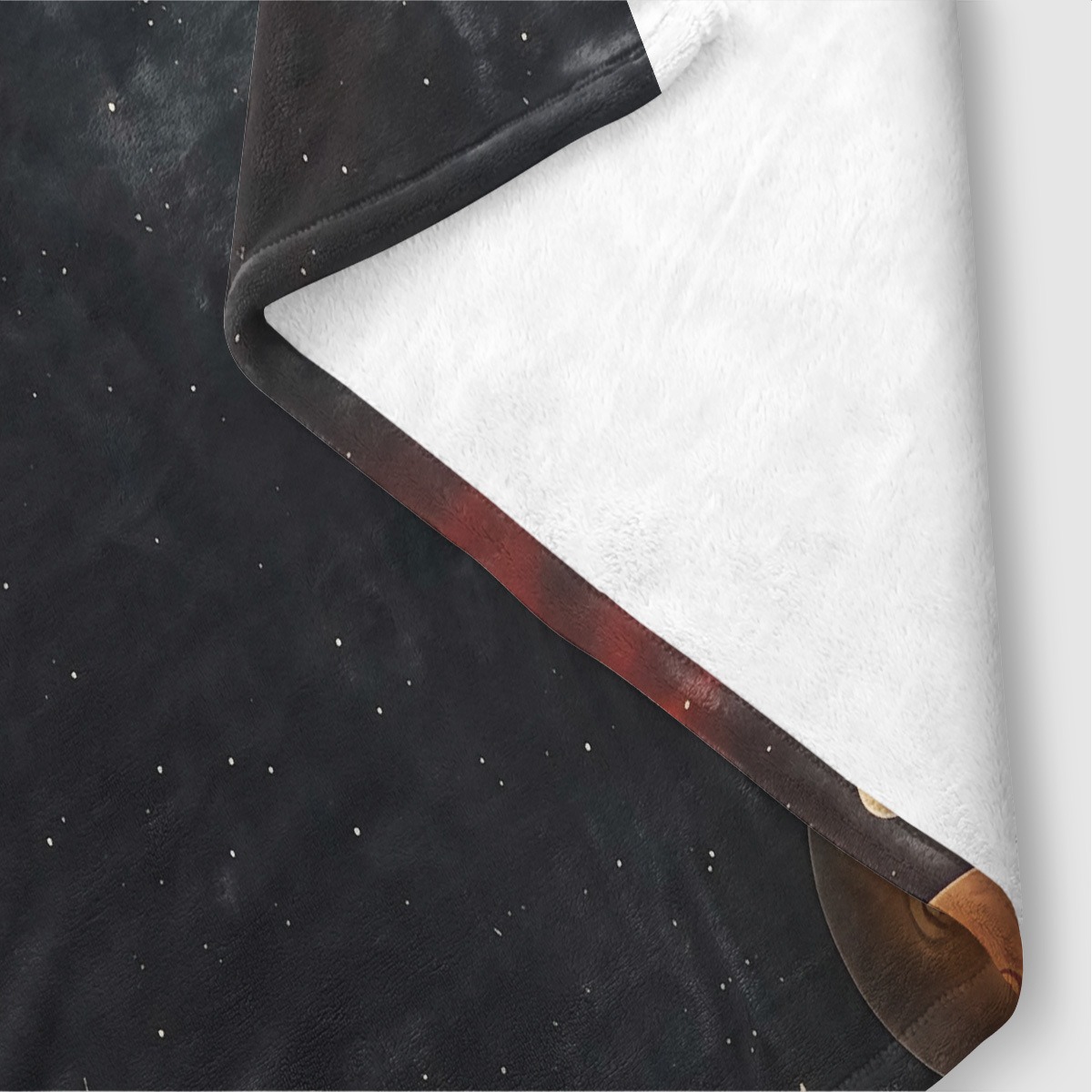Galaxy Planets Pattern Flannel - огляд і ціна Galaxy Home Textiles