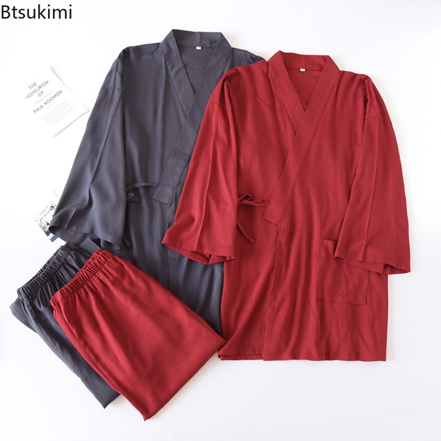 2026 Men's Japanese Kimono Rob - огляд і ціна Linum Home Textiles
