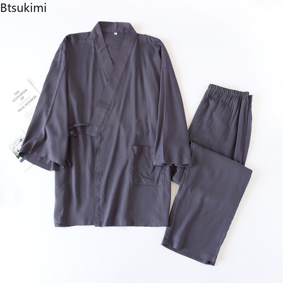 2026 Men's Japanese Kimono Rob - огляд і ціна Linum Home Textiles