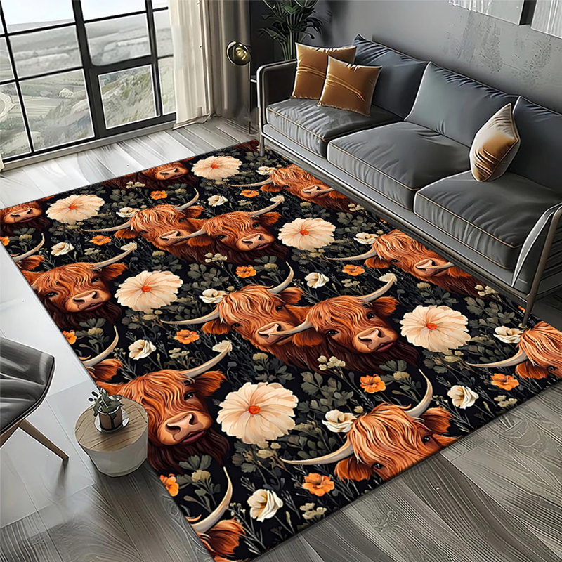 Plush Crystal Velvet Yak Print - огляд і ціна Highland Home Textiles