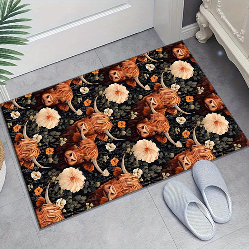 Plush Crystal Velvet Yak Print - огляд і ціна Highland Home Textiles