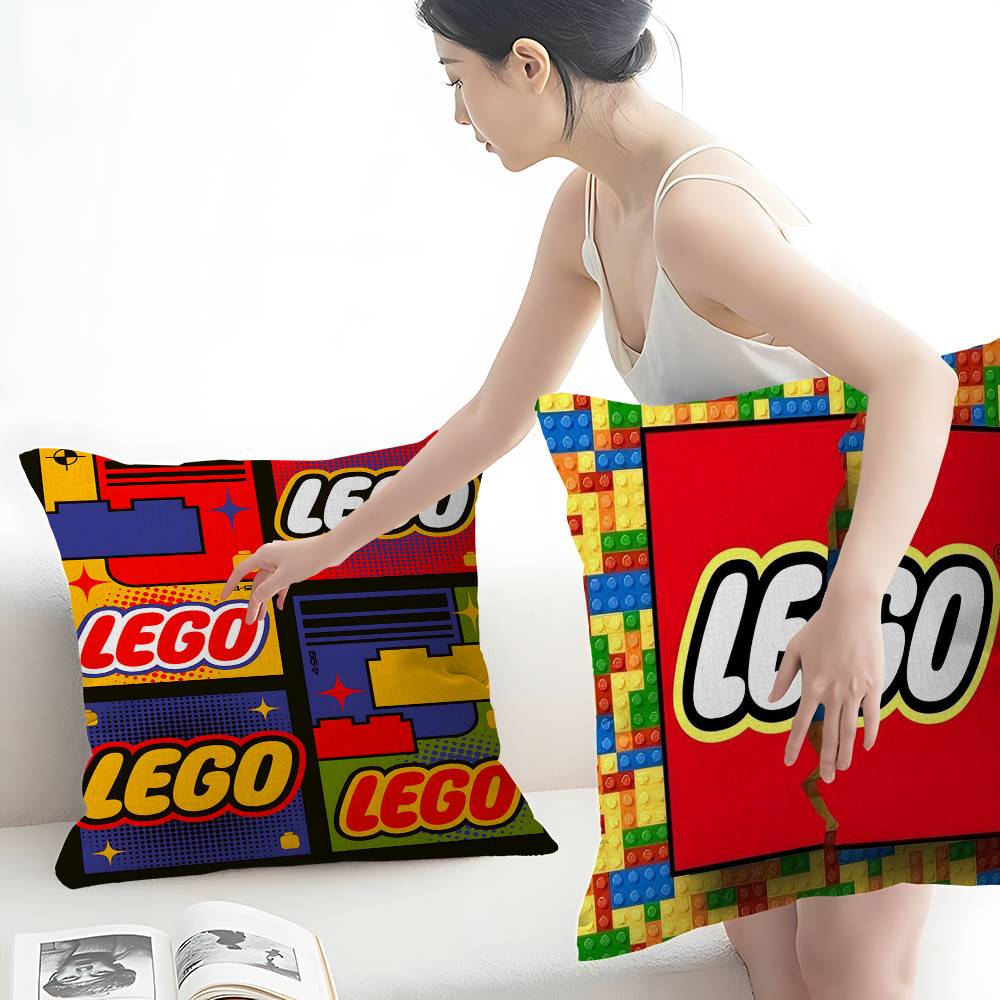 Classic L-LEGOS logo Cushion C - огляд і ціна Home Textiles Logo