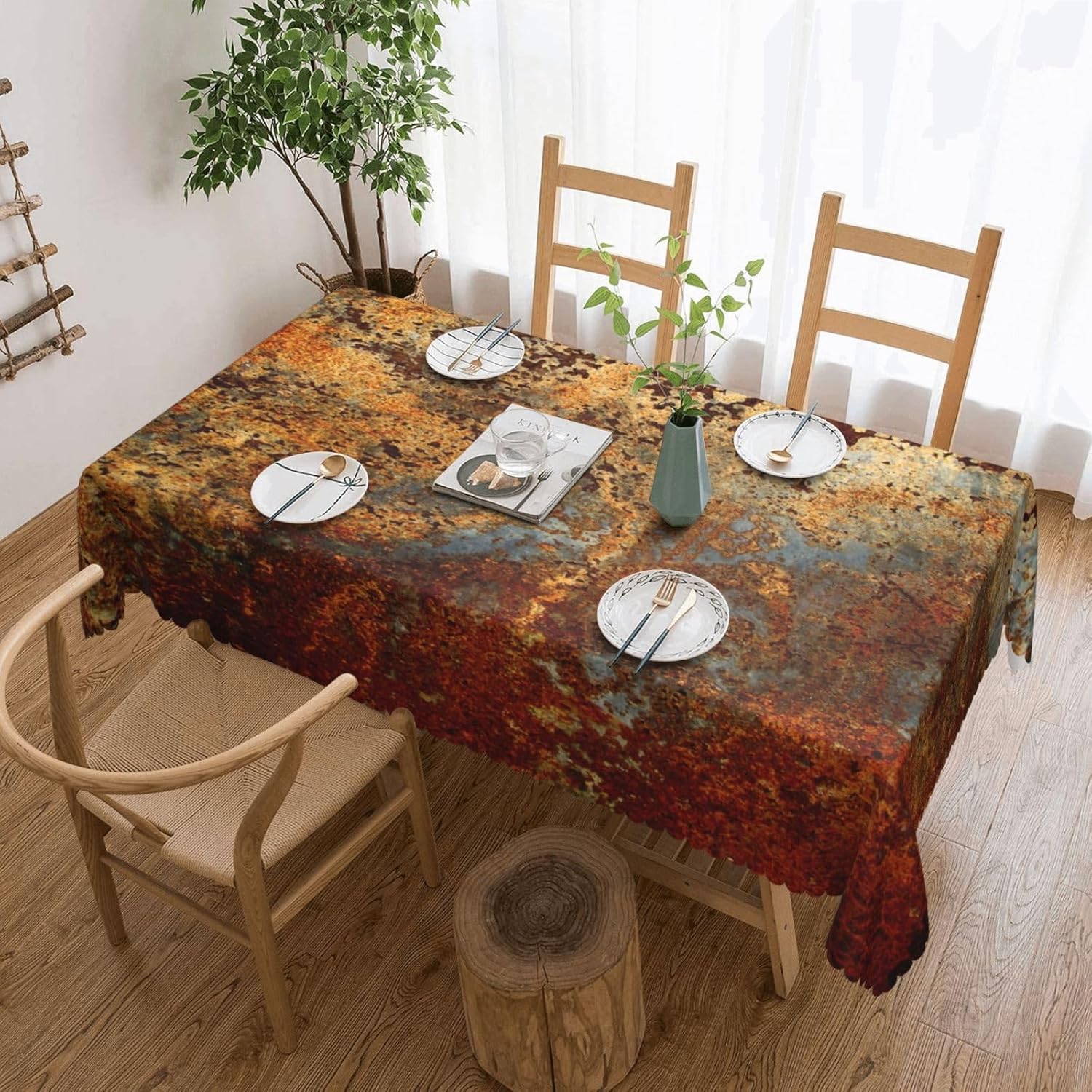 Industrial Brown Rust Metal Ta - огляд і ціна Home Textile Industry