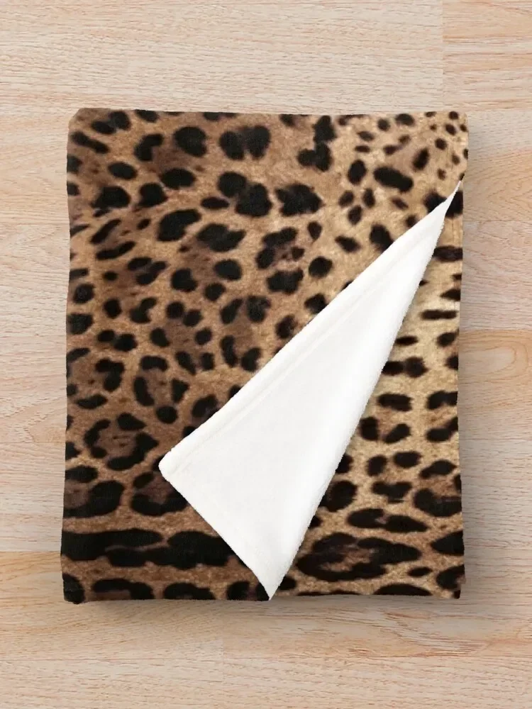 Leopard Print Skin Throw Blank - огляд і ціна Home Textiles Plaid